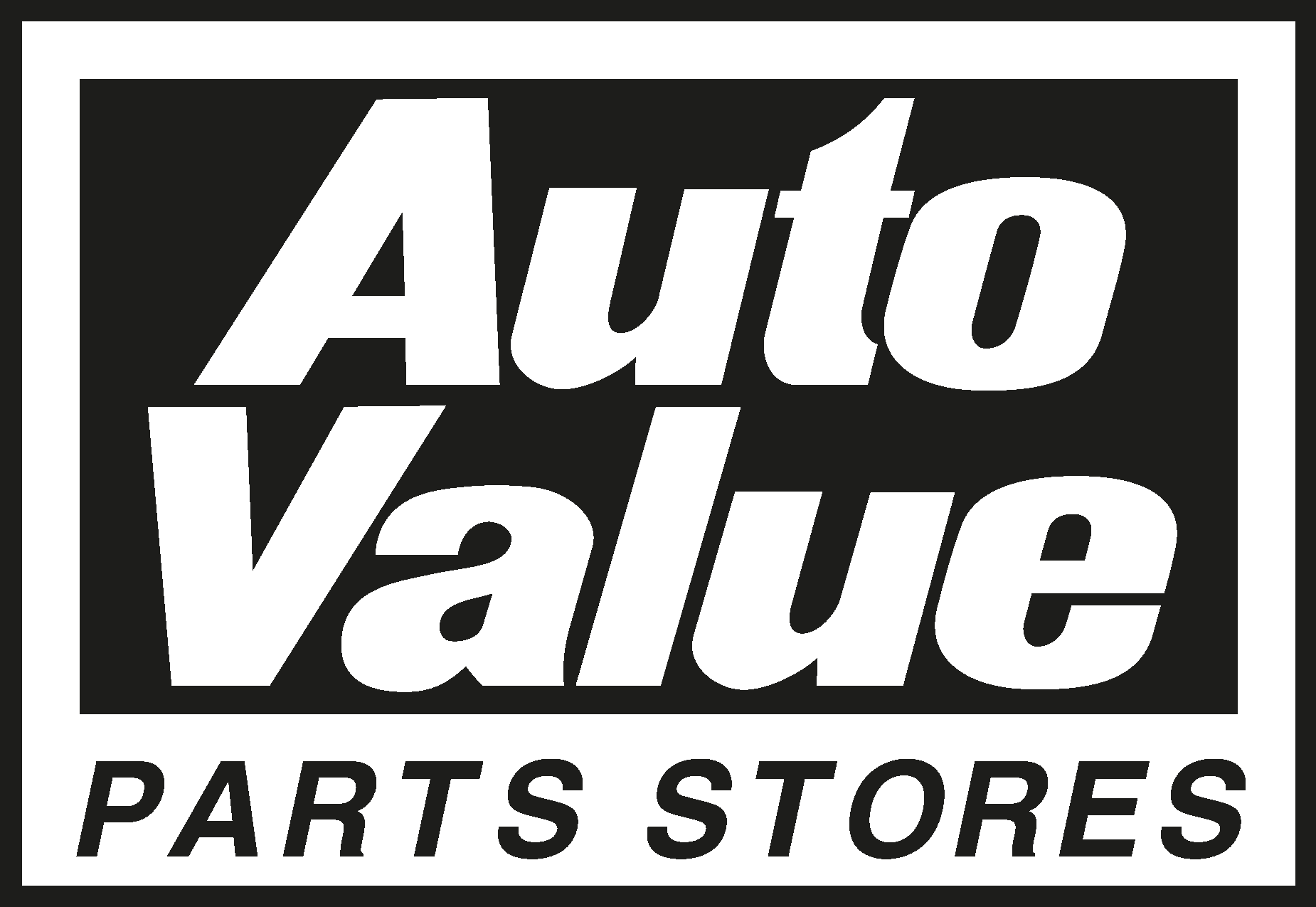 Auto Value Black Logo Vector Logo